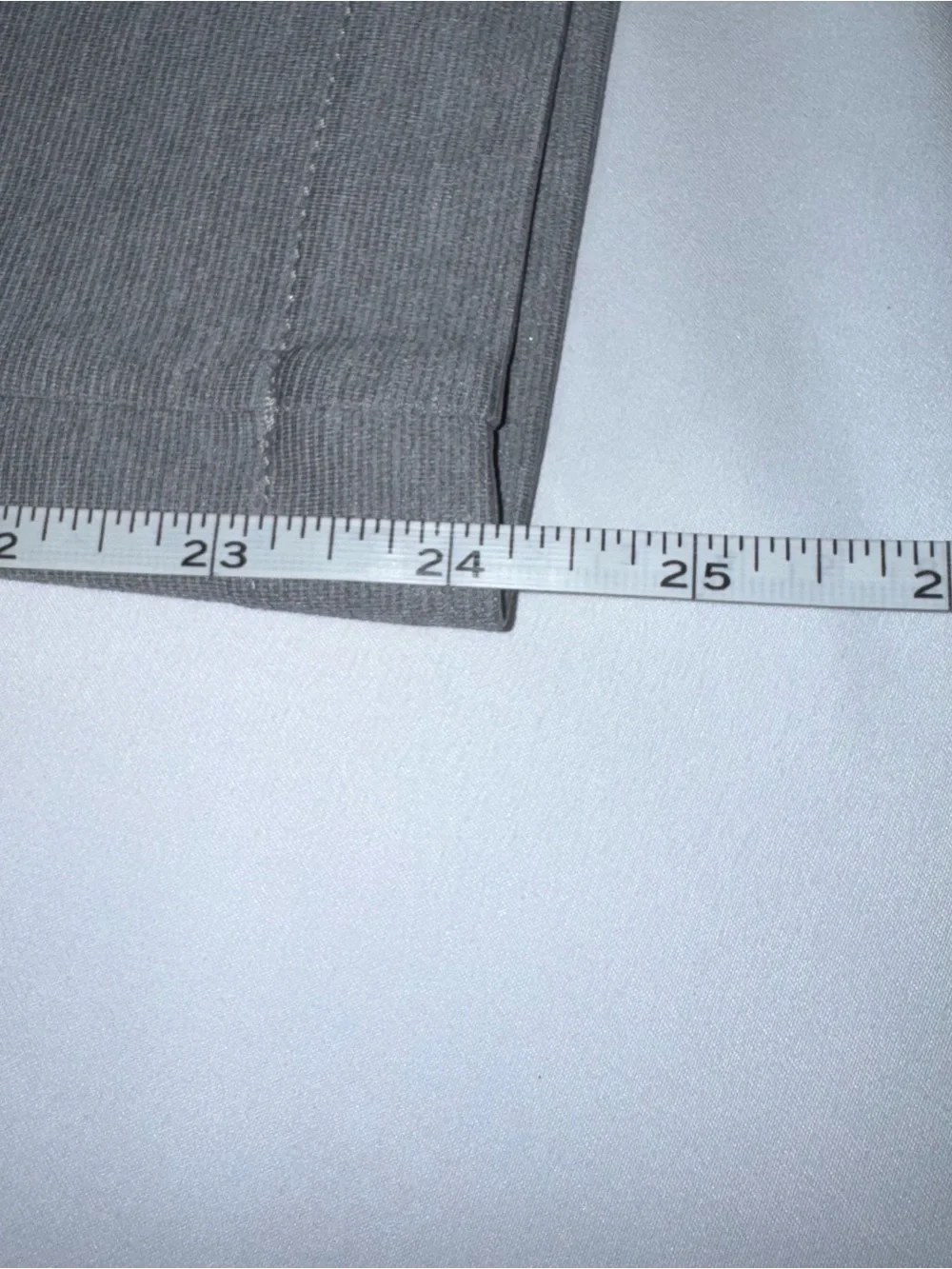 Bobobos Men's Gray Elastic-Waist Casual Pants short length